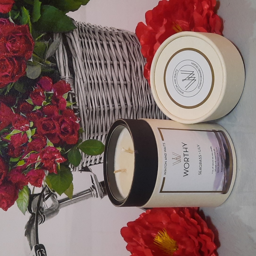 Worthy Seagrass & Lily Candle